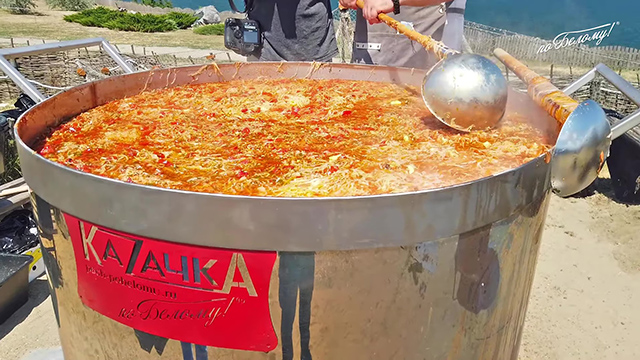 Рекорд России по приготовлению Борща